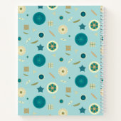 Delightful Diatom Spiral Notebook Notizblock (Rückseite)