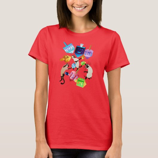 Delightful Dreidels Shirt (Vorderseite)