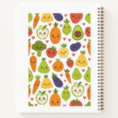 Delightful Fruits and Veggies Notizblock (Rückseite)