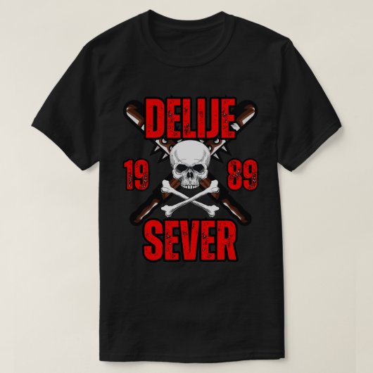 Delije 1989 Rot T-Shirt (Design vorne)
