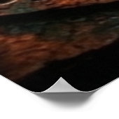 Delije Sever 1989 Embossed Poster (Ecke)