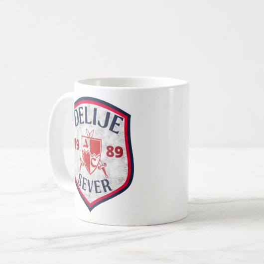Delije Sever 1989 Kaffeetasse (Vorderseite Links)