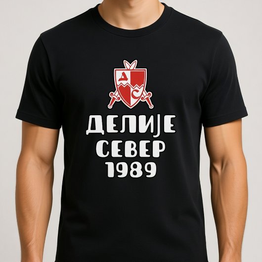 Delije Sever 1989 Wappen T-Shirt