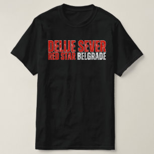 Delije Sever Roter Stern Belgrad T-Shirt