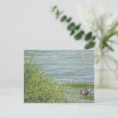 Delikatbewegung Postkarte (Stehend Vorderseite)