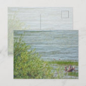Delikatbewegung Postkarte (Vorne/Hinten)