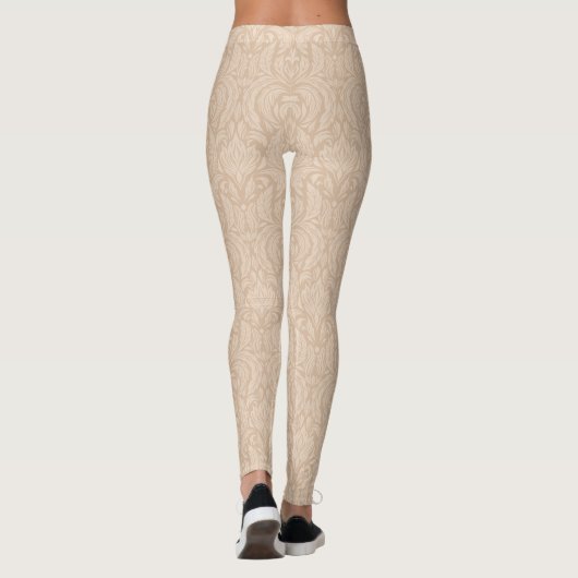 Delikatblatt Leggings (Rückseite)