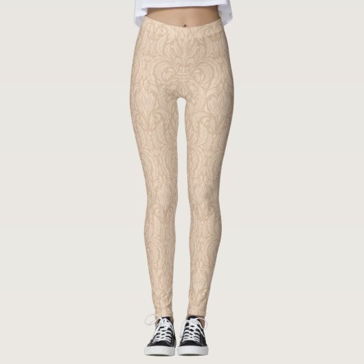 Delikatblatt Leggings (Vorderseite)