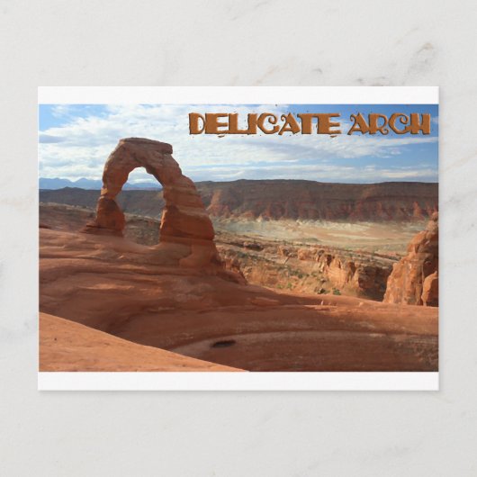 Delikatbogen, horizontale Ansicht Postkarte (Vorderseite)