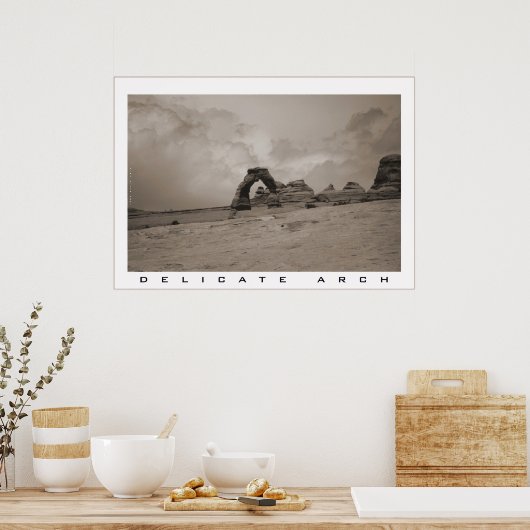 Delikatbogen Poster (Küche)