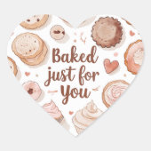 Delikate Baked Goods Sticker (Vorderseite)