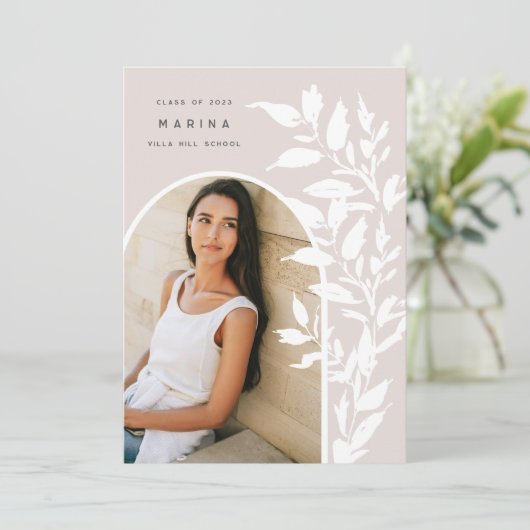 Delikate Blätter | FOTO ABSCHLUSS Ankündigung (Stehend Vorderseite)