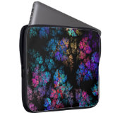 Delikate Blattverzierungen Laptopschutzhülle (Vorne Rechts)