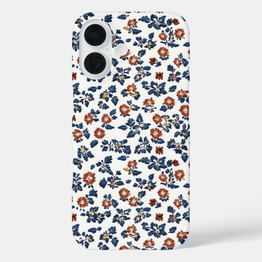 Delikate Blume Blumenmuster Case-Mate iPhone Hülle (Rückseite)