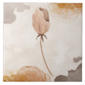 Delikate Blume Fliese (Vorderseite)