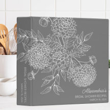 Delikate Blume Illustration Brautparty Rezept