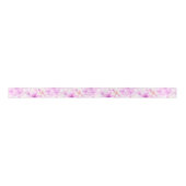 Delikate Blume in Aquarellfarbe Satinband (Vorderseite)