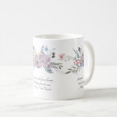 Delikate Blume Kaffeetasse (VorderseiteRechts)