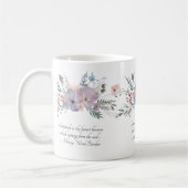Delikate Blume Kaffeetasse (Links)