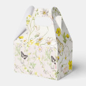 Delikate Blume mit einem Schmetterling im chinesis Geschenkschachtel (Rückseite)