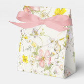 Delikate Blume mit einem Schmetterling im chinesis Geschenkschachtel (Vorderseite)