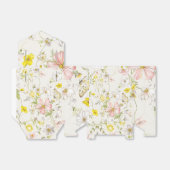 Delikate Blume mit einem Schmetterling im chinesis Geschenkschachtel (Ungefaltet)