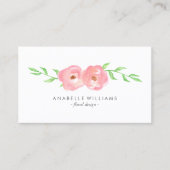 Delikate Blume Visitenkarte (Vorderseite)