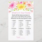 Delikate Blume Was ist in Ihrem Geldbeutel? (Vorderseite)