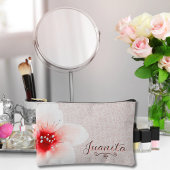 Delikate Blume Zubehörtasche