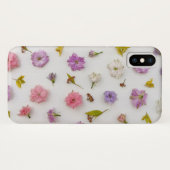 Delikate Blumenblüten Einzigartiger Mockup-Stil Case-Mate iPhone Hülle (Rückseite (Horizontal))