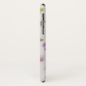 Delikate Blumenblüten Einzigartiger Mockup-Stil Case-Mate iPhone Hülle (Hinten/Links)