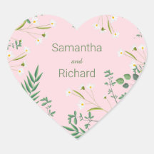 Delikate Blumenhochzeit