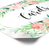 Delikate Bouquet Cards drucken Fotodruck (Ecke)