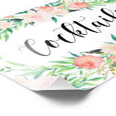 Delikate Bouquet Cocktails drucken Fotodruck (Ecke)