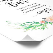 Delikate Bouquet Mimosa Bar Print Fotodruck (Ecke)