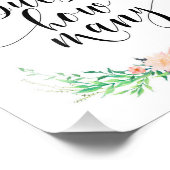 Delikate Bouquet schätzen, wie viele Print Fotodruck (Ecke)