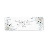 Delikate Bouquets von blauen Elfenbein-Blume (Vorne)