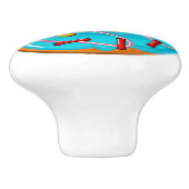 Delikate Dekadent Doughnut / Donut Keramikknauf (Seitenansicht)