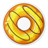 Delikate Dekadent Doughnut / Donut Keramikknauf (Vorderseite)