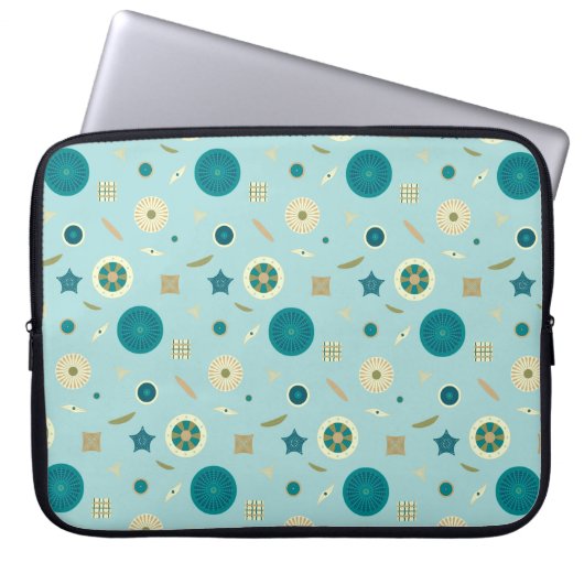 Delikate Diatome Laptop-Sieb Laptopschutzhülle (Vorderseite)