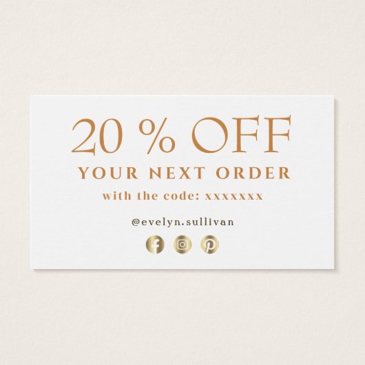 Delikate Dirigenten danken Ihnen Rabattkarte (Rückseite)