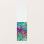 Delikate Dschungelmuster Gemstone Pastellfarben Sh Visitenkarten (Außenseite Aufgefaltet)