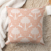 Delikate Eiche und Hirschpfirsichkissen Kissen (Decke)