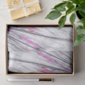 Delikate Elegance Fraktal Seidenpapier (Geschenk)