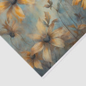 Delikate, elegante BlackEyed Susan Floral Decoupag Seidenpapier (Ausschnitt)