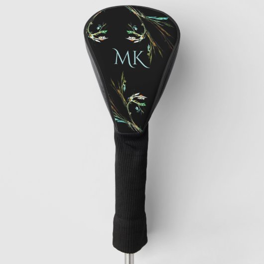 Delikate Fern Initial Golf Headcover (Vorderseite)