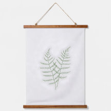 Delikate Fern Line Art.Minimalistisches Schlafzimm