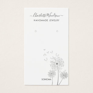Delikate florale Illustrationskarte