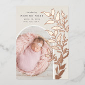 Delikate Foil-Blätter | Ankündigung von Foto zur G (Vorderseite)