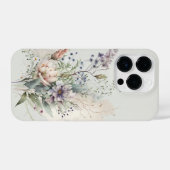 Delikate Frühlingsszenarien - Wildblumen iPhone Hülle (Rückseite (Horizontal))